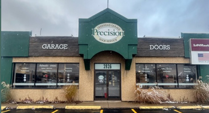 Precision Garage Door Service of Buffalo storefront